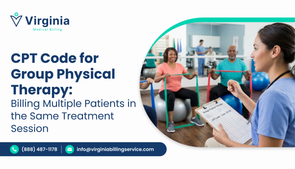 CPT Code for Group Physical Therapy
